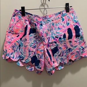 Side zip shorts